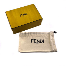 Compagnon FENDI taupe et serpent