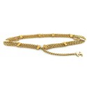 Belt CHANEL chains gold metal