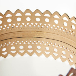 Ceinture rose ALAIA T65