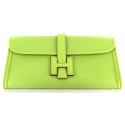 JIGE ELAN HERMES wallet lambskin color LIME