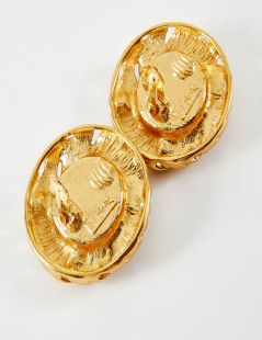 Clips d'oreille Couture YSL YVES SAINT LAURENT