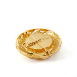 Broche Pendentif Couture YSL YVES SAINT LAURENT 