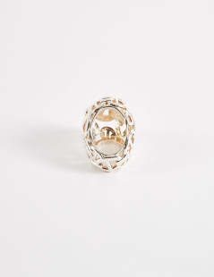 Bague HERMES Enchainée argent 925/°°°