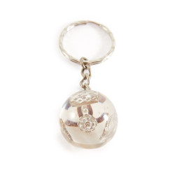 Porte-clefs CHANEL inclusion de charms