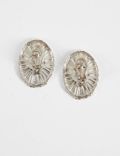 Boucles d'oreille clous  BUCCELLATI  argent 925/°°°