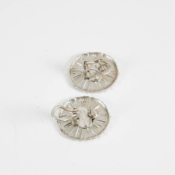 Boucles d'oreille clous  BUCCELLATI  argent 925/°°°