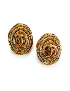 Clips CHANEL d'oreille Vintage