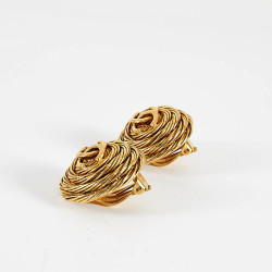 Clips CHANEL d'oreille Vintage