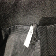 Veste smoking DIOR noire structurée en laine