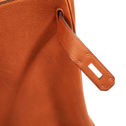 Kelly 40 HERMES cuir grainé fauve