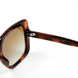 Lunettes de soleil GUCCI rectangle