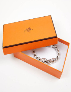 Bracelet Torsade HERMES argent 925/°°°