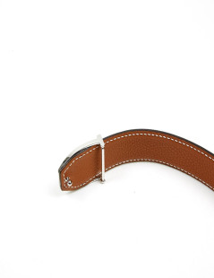 Ceinture HERMES T M réversible Homme