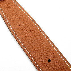 Ceinture HERMES T M réversible Homme