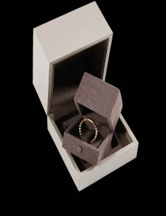 Bague CHAUMET Bee My Love Or rose T 49