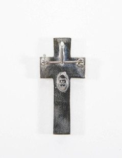 Pendentif broche CHRISTIAN DIOR Croix