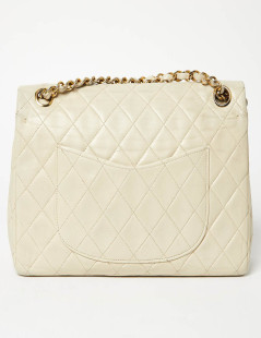 Sac CHANEL classique beige 