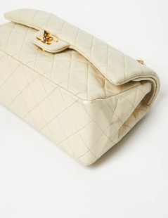 Sac CHANEL classique beige 