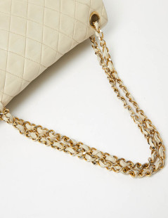 Sac CHANEL classique beige 