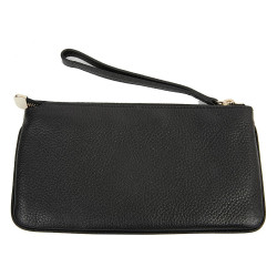 Pochette GUCCI cuir grainé noir 