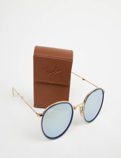 Solaires RAY BAN rondes pliables