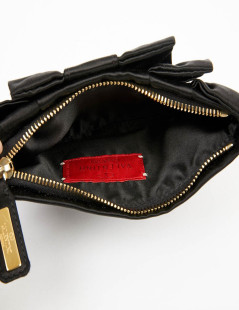 Pochette noire noeud VALENTINO