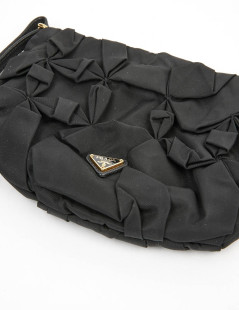 Pochette PRADA nylon noir