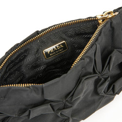 Pochette PRADA nylon noir