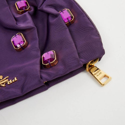 Pochette violette PRADA