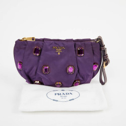 Pochette violette PRADA