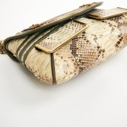 Sac CHLOE python beige