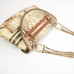 Sac CHLOE python beige