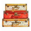 Valise rigide LOUIS VUITTON Vintage toile Monogram