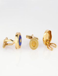 Dunhill lapis lazuli cufflinks