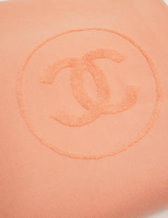 Drap de plage CHANEL corail