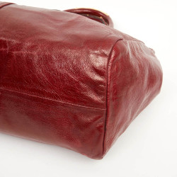 Sac PRADA cuir bordeaux