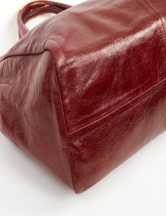 Sac PRADA cuir bordeaux