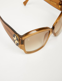 Lunettes de soleil LOUIS VUITTON paillettées