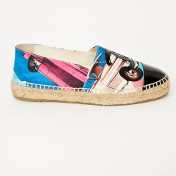 Espadrilles T38 CHANEL multicolores