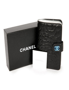 Porte monnaie CHANEL cuir embossé 