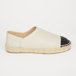 Chanel beige leather espadrilles T36 