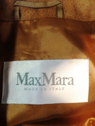 Manteau MAX MARA chameau T40