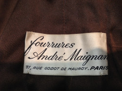 Veste Vison FOURRURES ANDRE MAIGNAN