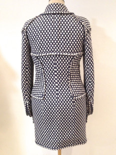 Robe Manteau CHANEL tweed T38