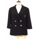 Jacket CHANEL with Blazon CC T40