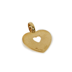 POIRAY Coeur secret pendant in 18 carats gold