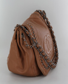 Sac CHANEL marron clair