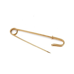 Hermès 18 carat gold tie pin