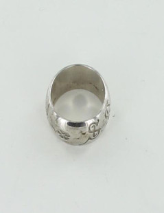 Bague BULGARI en argent massif