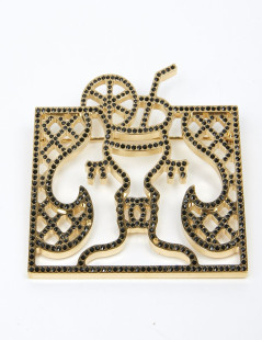 Broche CHANEL dorée